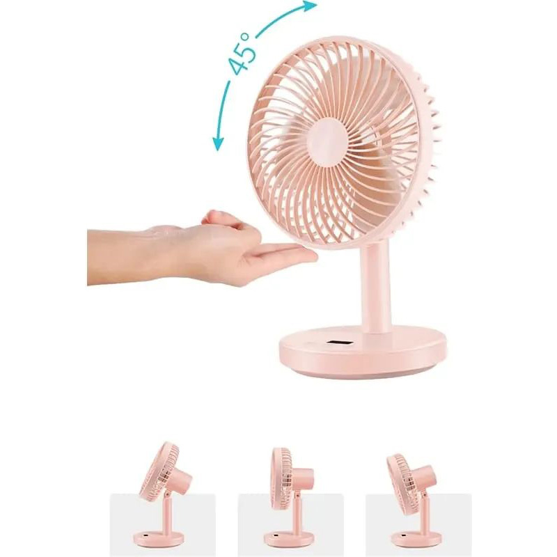 Настольный портативный вентилятор JISULIFE Desktop Small Fan 01 Dark Blue