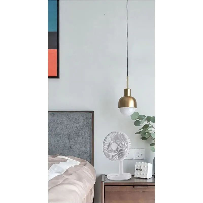 Настольный портативный вентилятор JISULIFE Desktop Small Fan 01 White