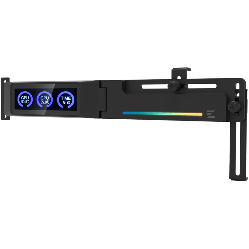 Тримач для відеокарти ZALMAN ZM-VS3 DS Black
