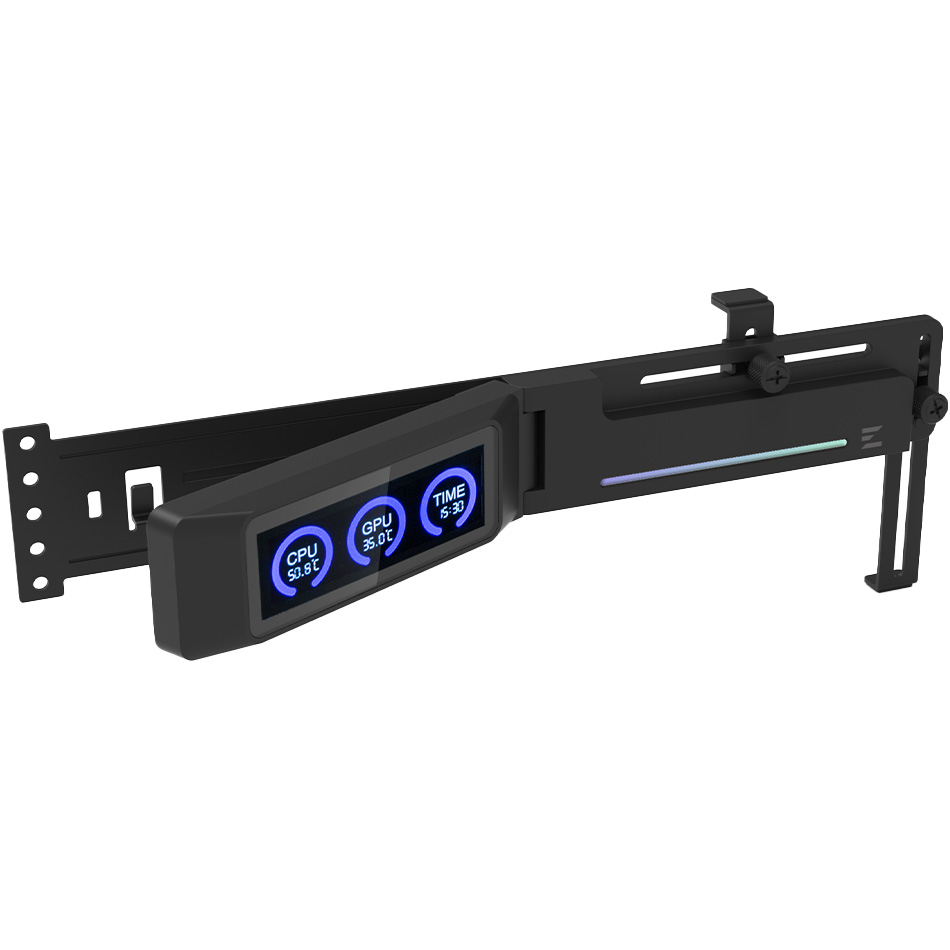 Тримач для відеокарти ZALMAN ZM-VS3 DS Black
