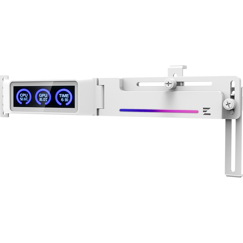Тримач для відеокарти ZALMAN ZM-VS3 DS White