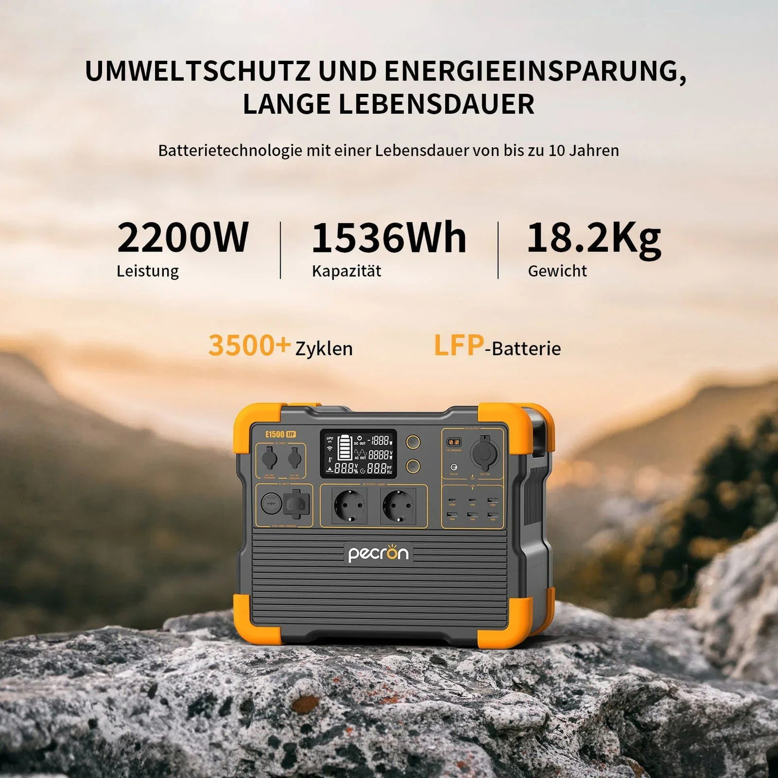 Зарядная станция PECRON E1500LFP