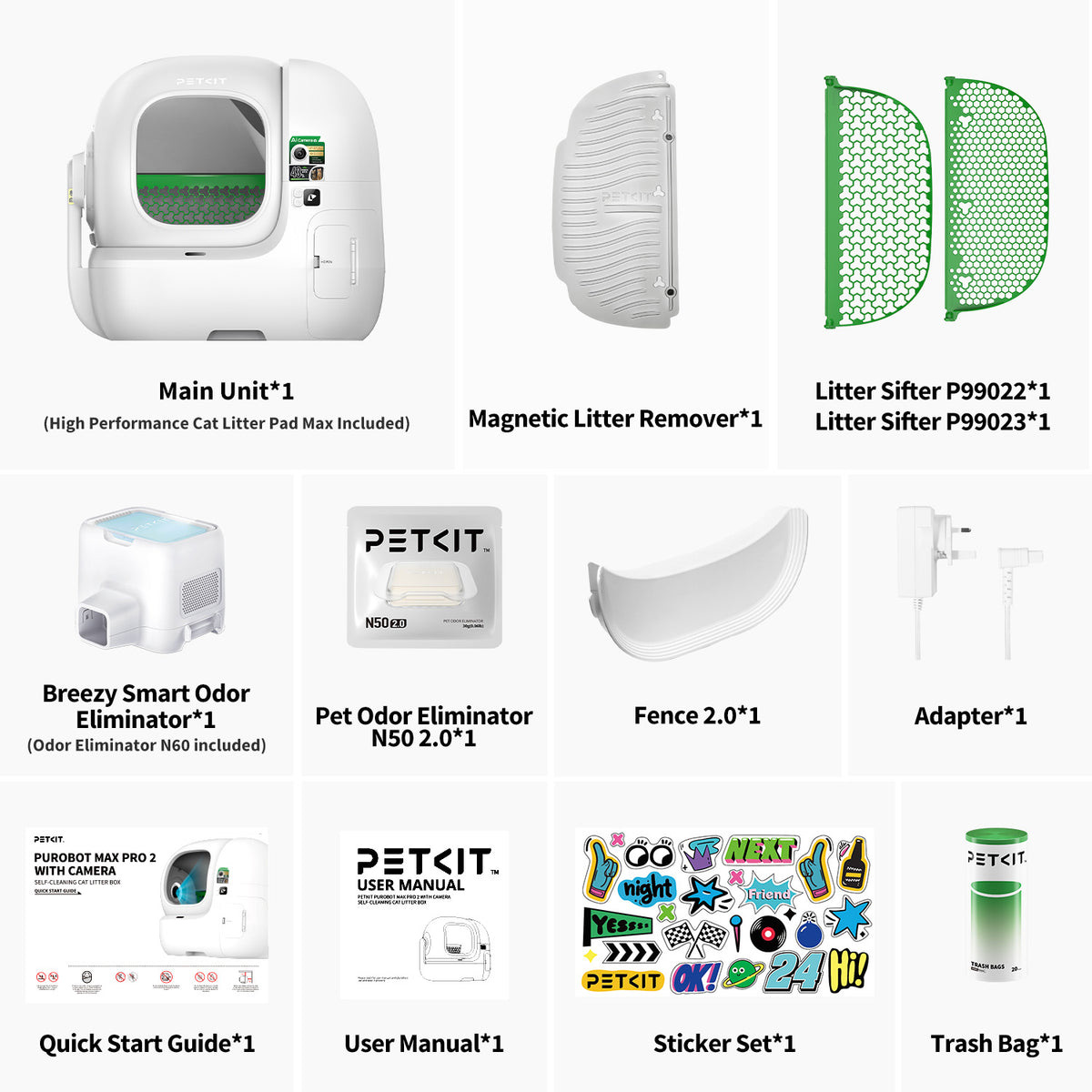 Розумний лоток для котів PETKIT Purobot Max Pro 2 Automatic Cat Litter Box (P9904 PRO 2)