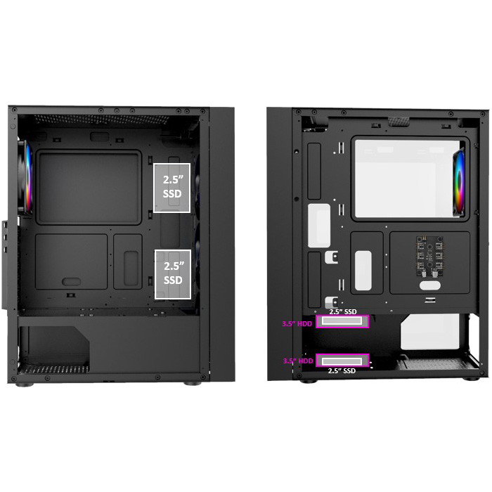 Корпус COUGAR MX160 RGB Black