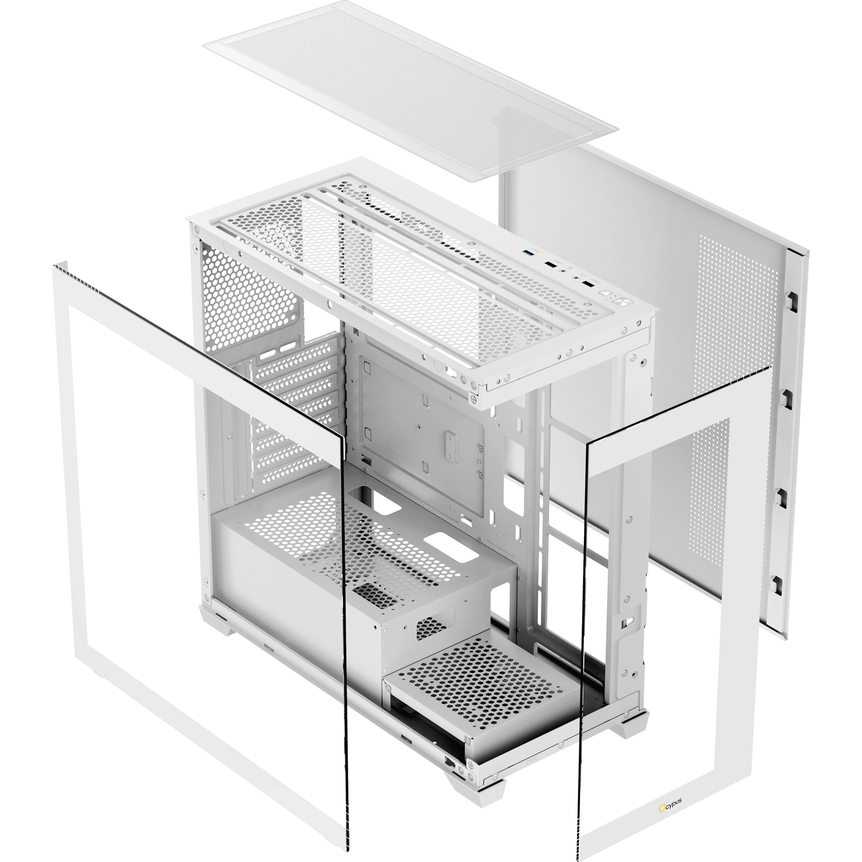 Корпус OCYPUS Gamma C72 WH