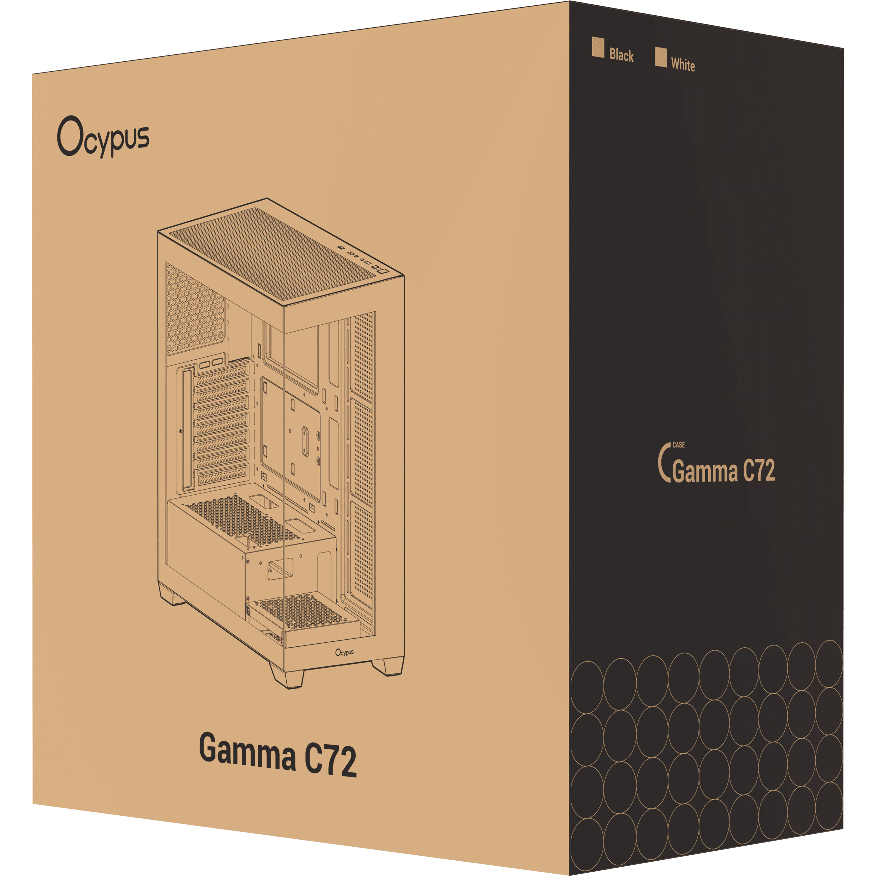 Корпус OCYPUS Gamma C72 WH