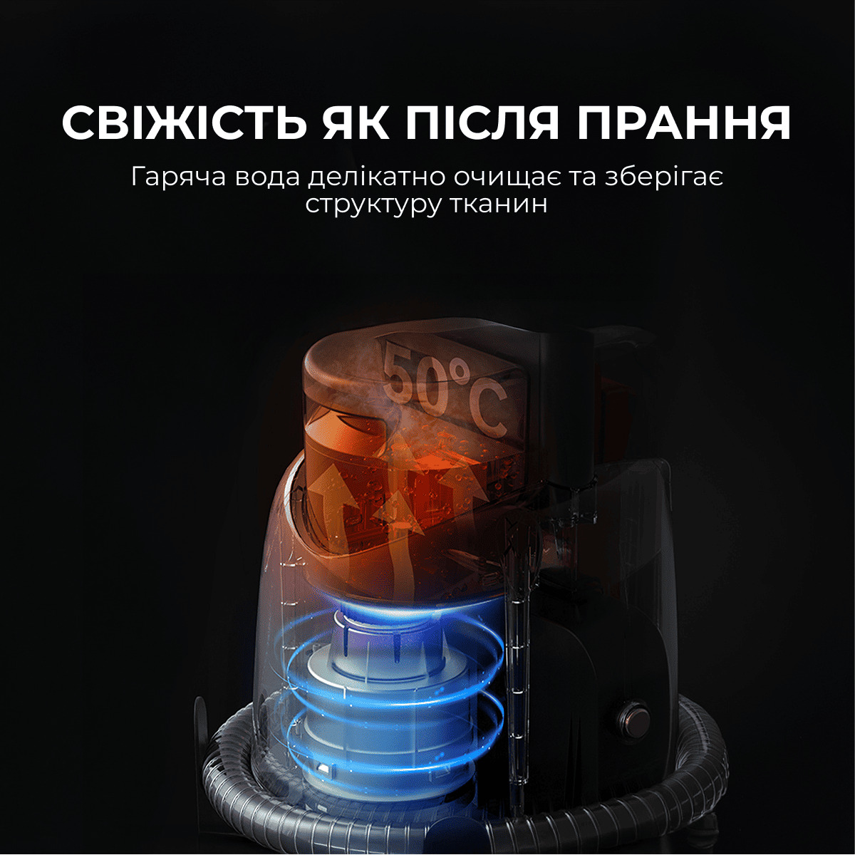 Миючий пилосос DEERMA DEM-BY200S