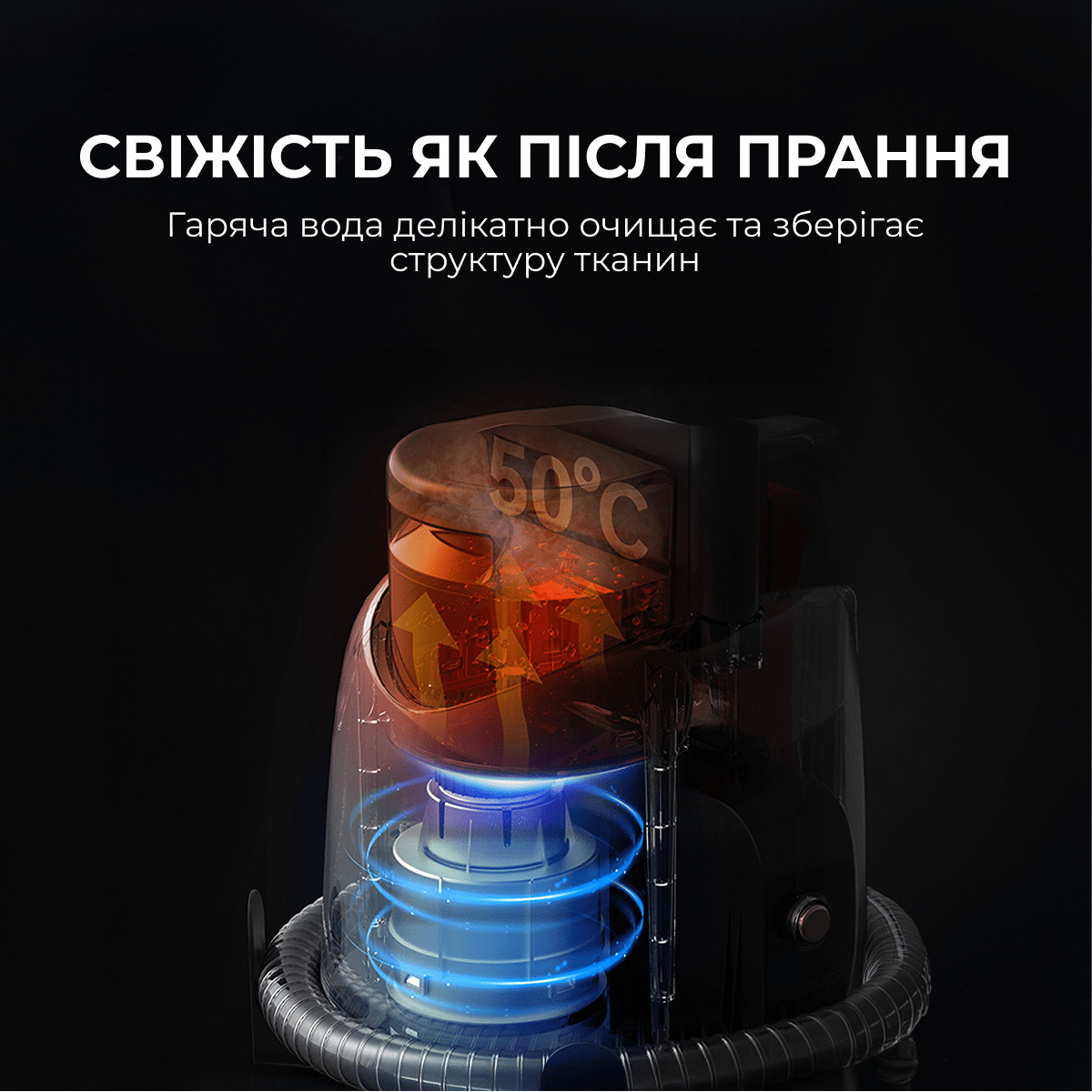 Миючий пилосос DEERMA DEM-BY700S