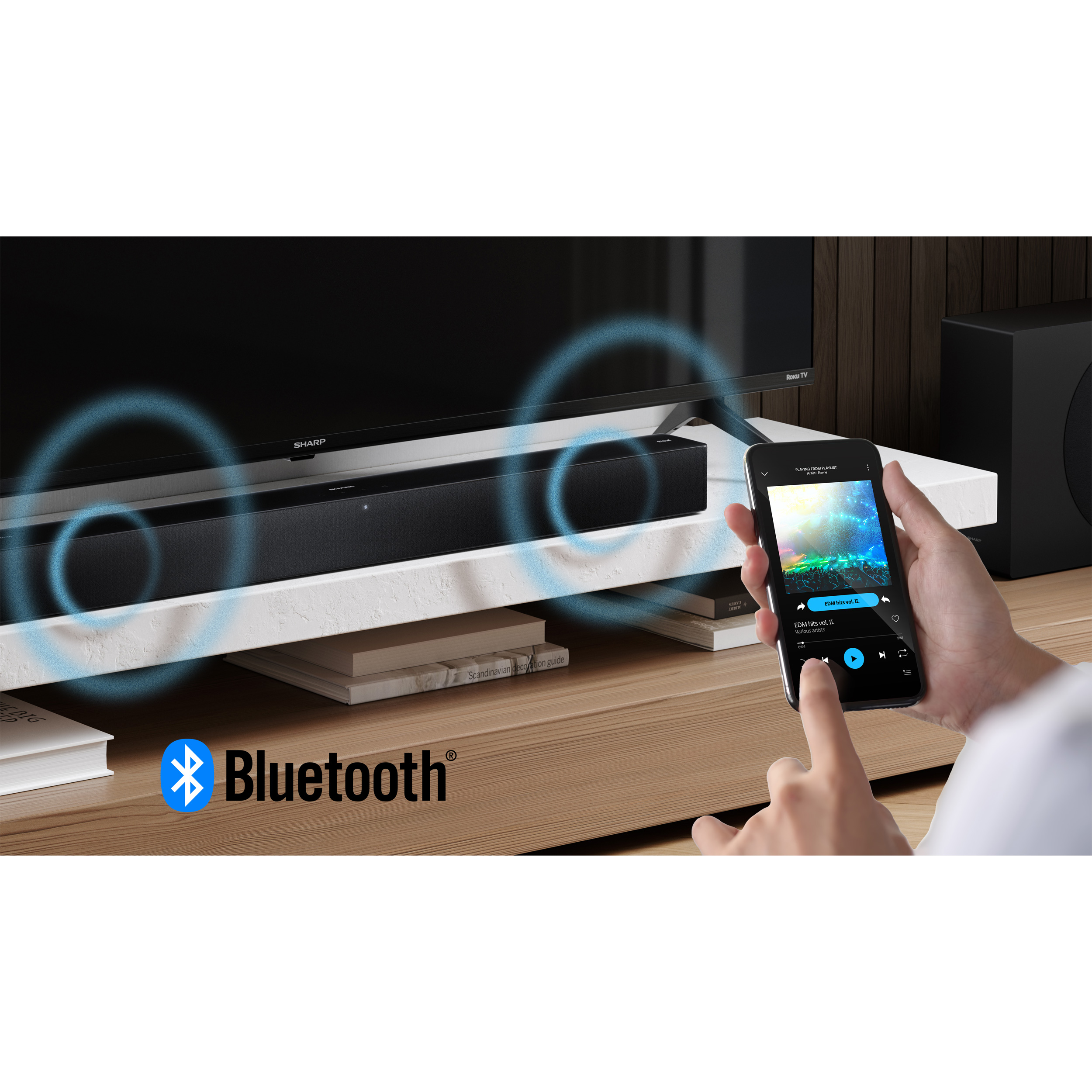 Саундбар з бездротовим сабвуфером SHARP HT-SBW310
