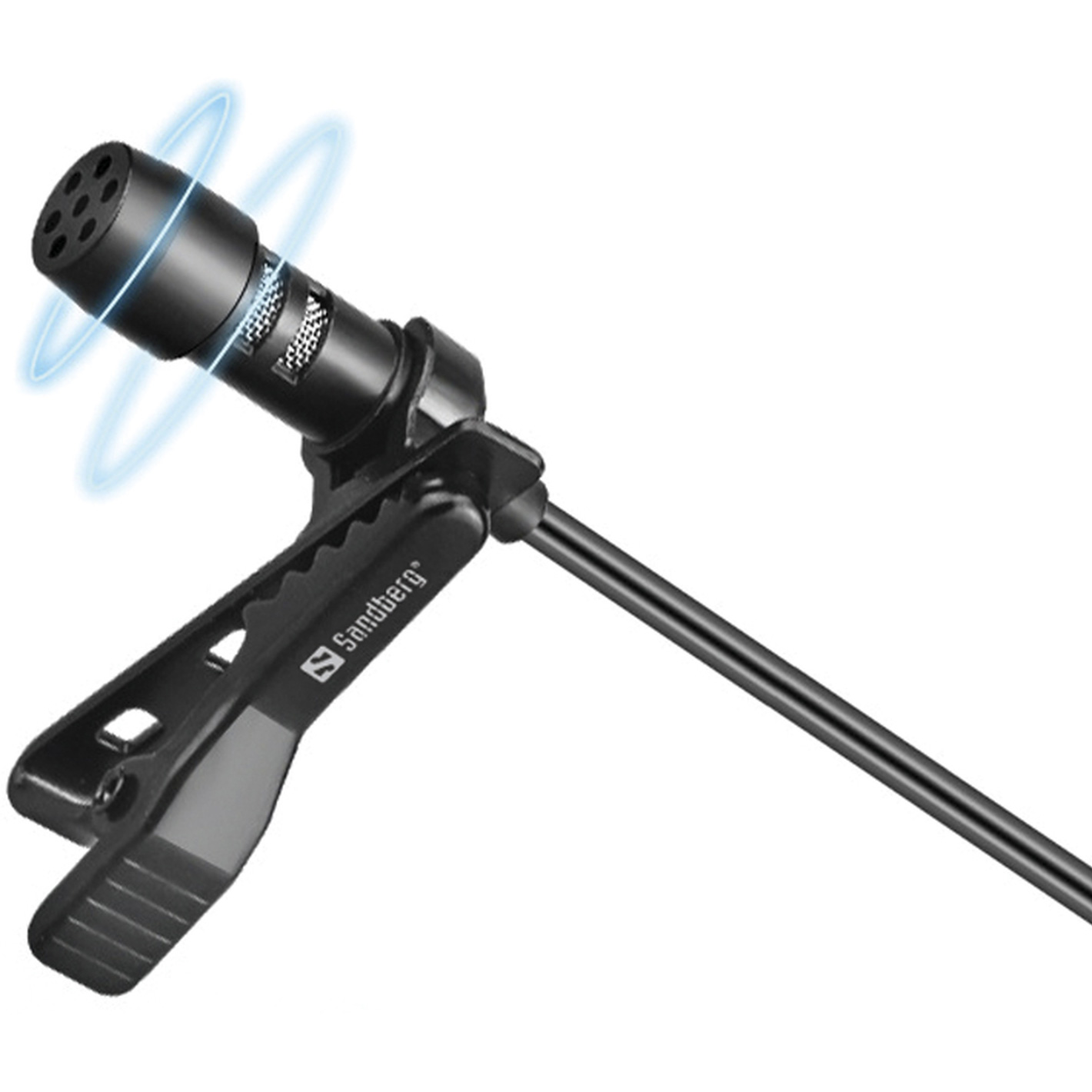 Микрофон-петличка SANDBERG Streamer USB Clip (126-40)