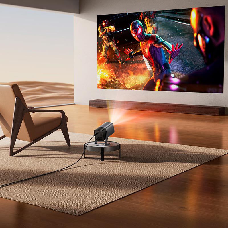 Проектор портативний HOCO DT7 Smart Electric Focus Projector Android Version