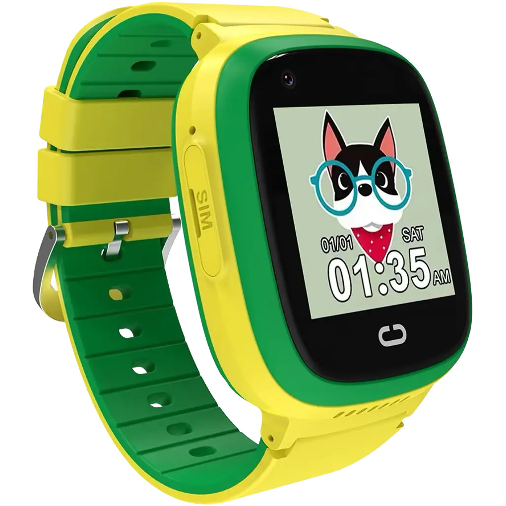 Детские смарт-часы CANYON KW-48 Sunny Green (CNE-KW48YG)