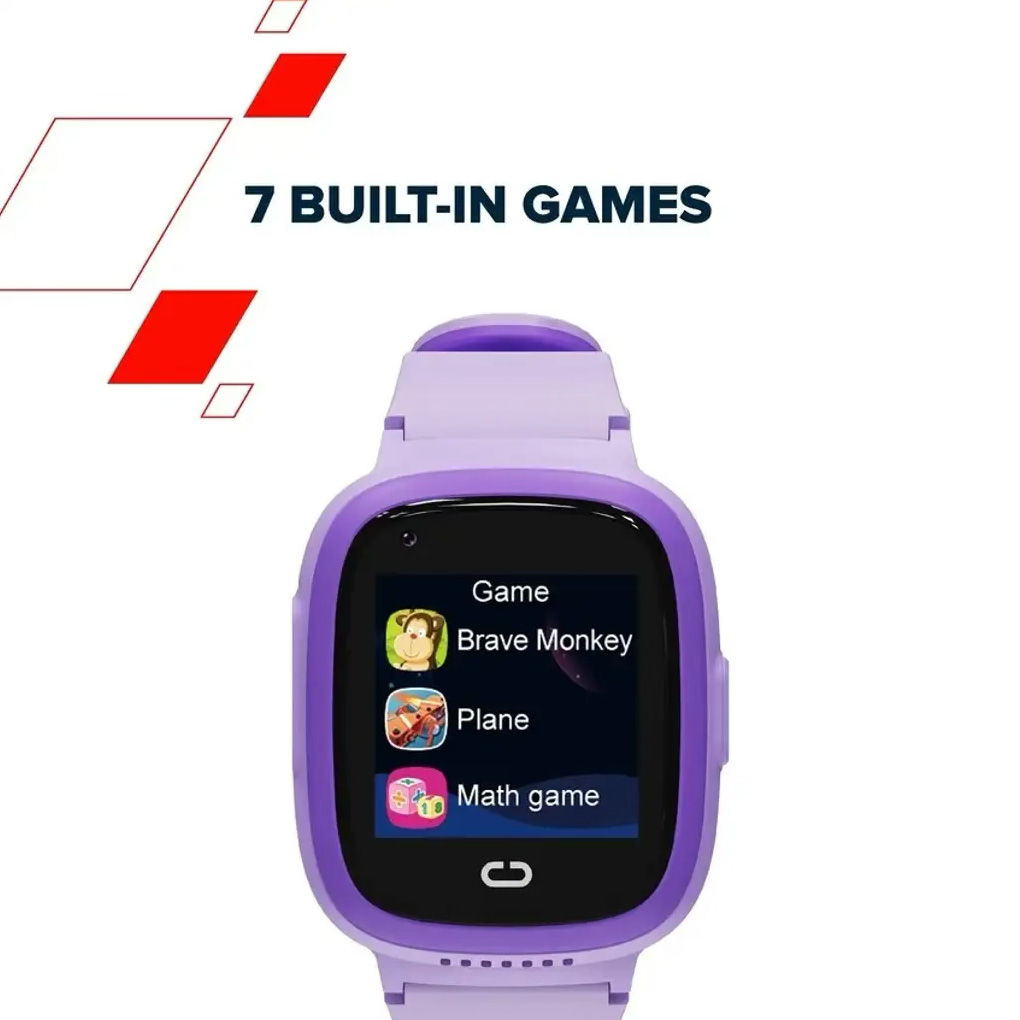 Детские смарт-часы CANYON KW-48 Sunny Violet (CNE-KW48VL)