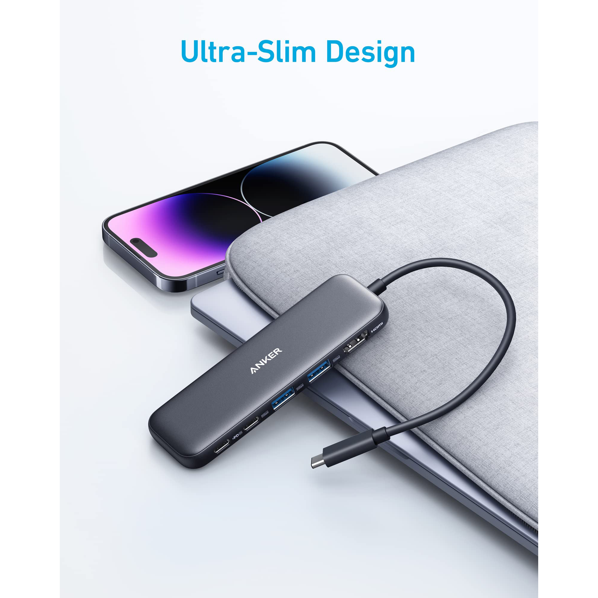 Порт-репликатор ANKER 332 7-in-1 USB-C Hub (A8355H11)