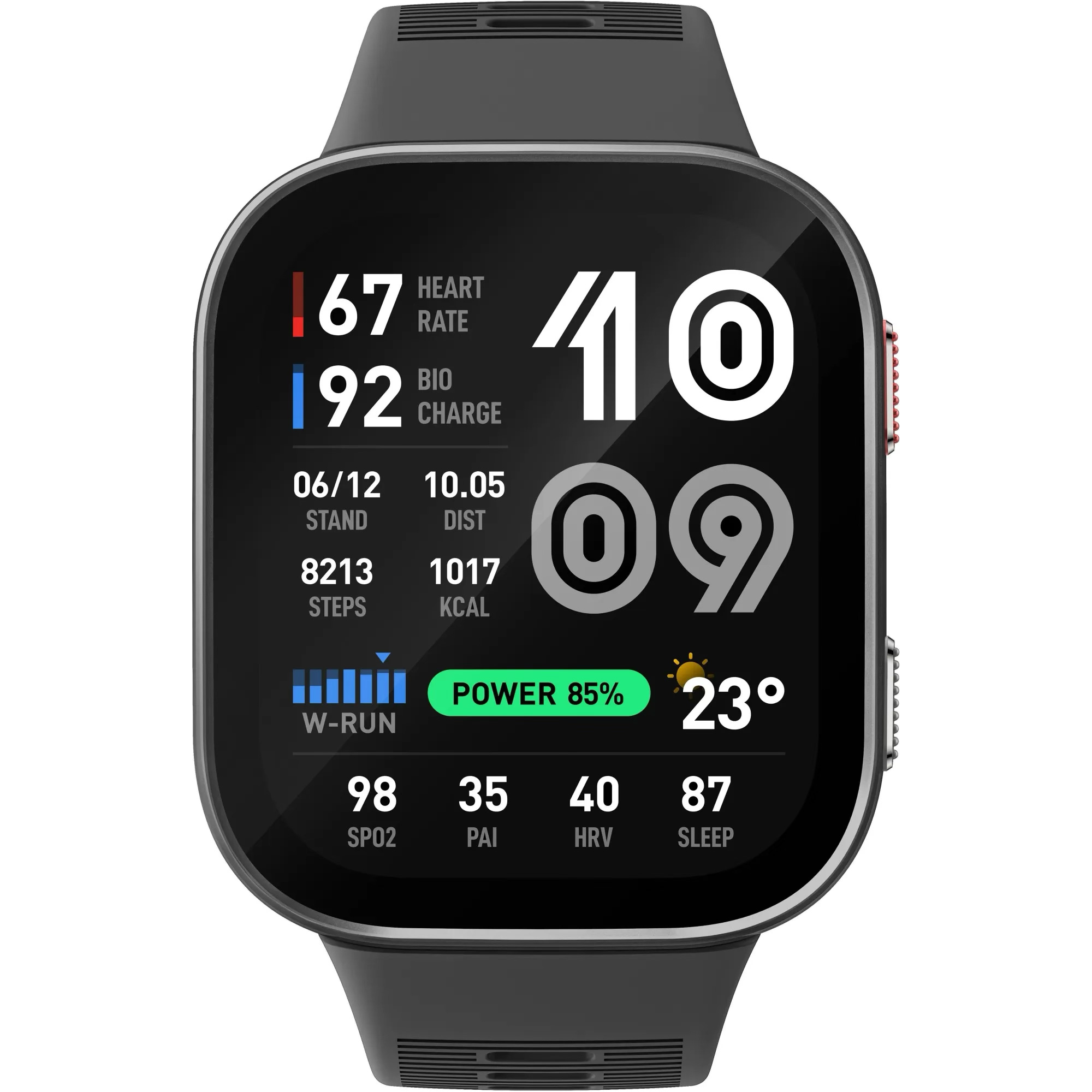 Смарт-часы AMAZFIT Bip Max Carbon Gray (W2568AP3N)