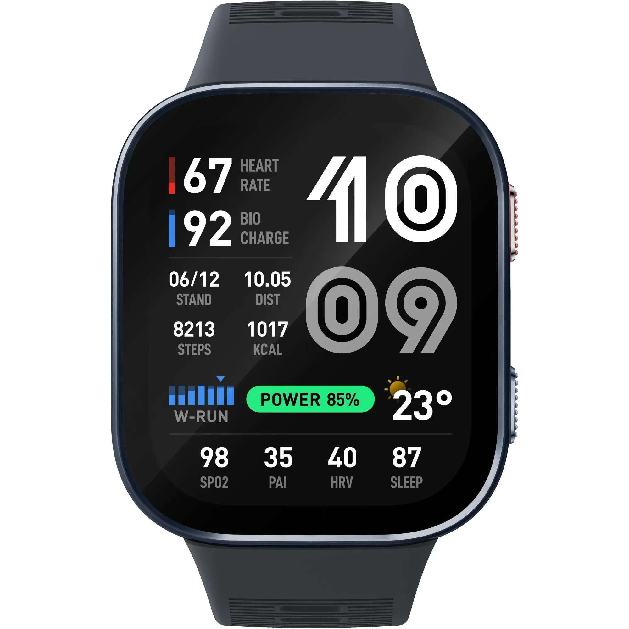 Смарт-часы AMAZFIT Bip Max Dark Blue (W2568AP2N)