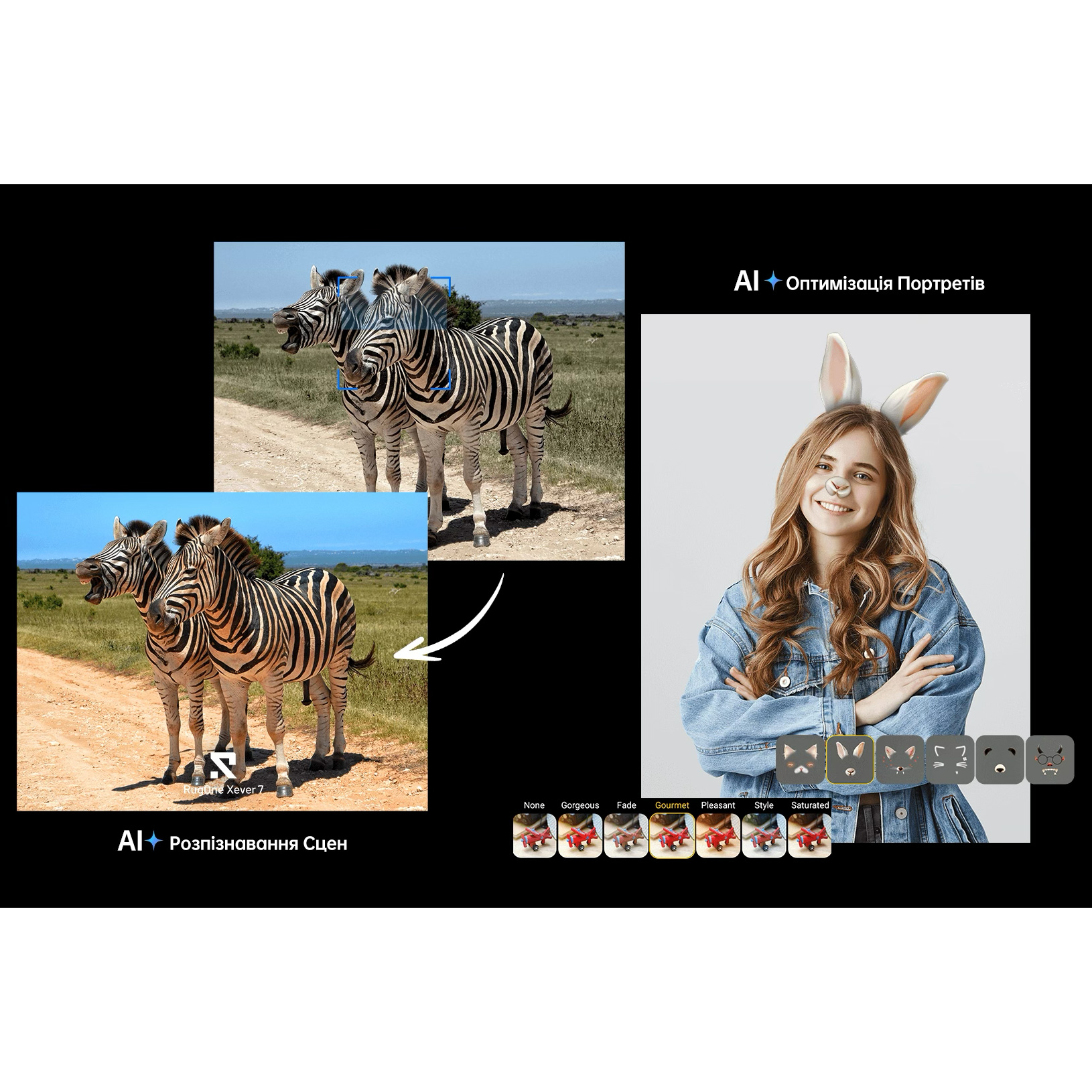 Смартфон RUGONE Xever 7 12/512GB Camo