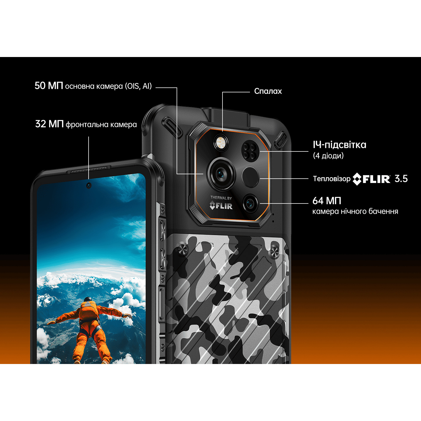 Смартфон RUGONE Xever 7 Pro 12/512GB Black