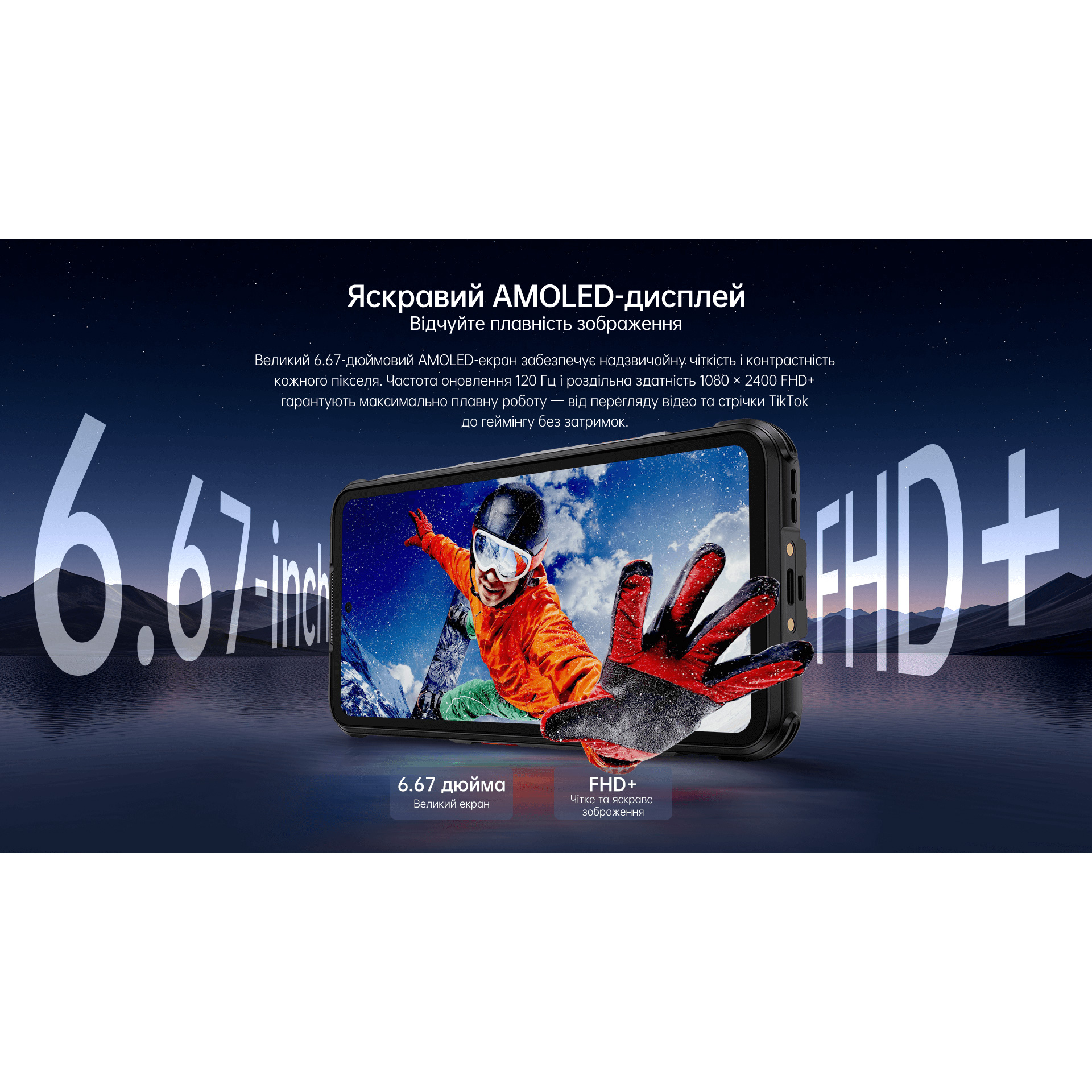 Смартфон RUGONE Xever 7 Pro 12/512GB Black