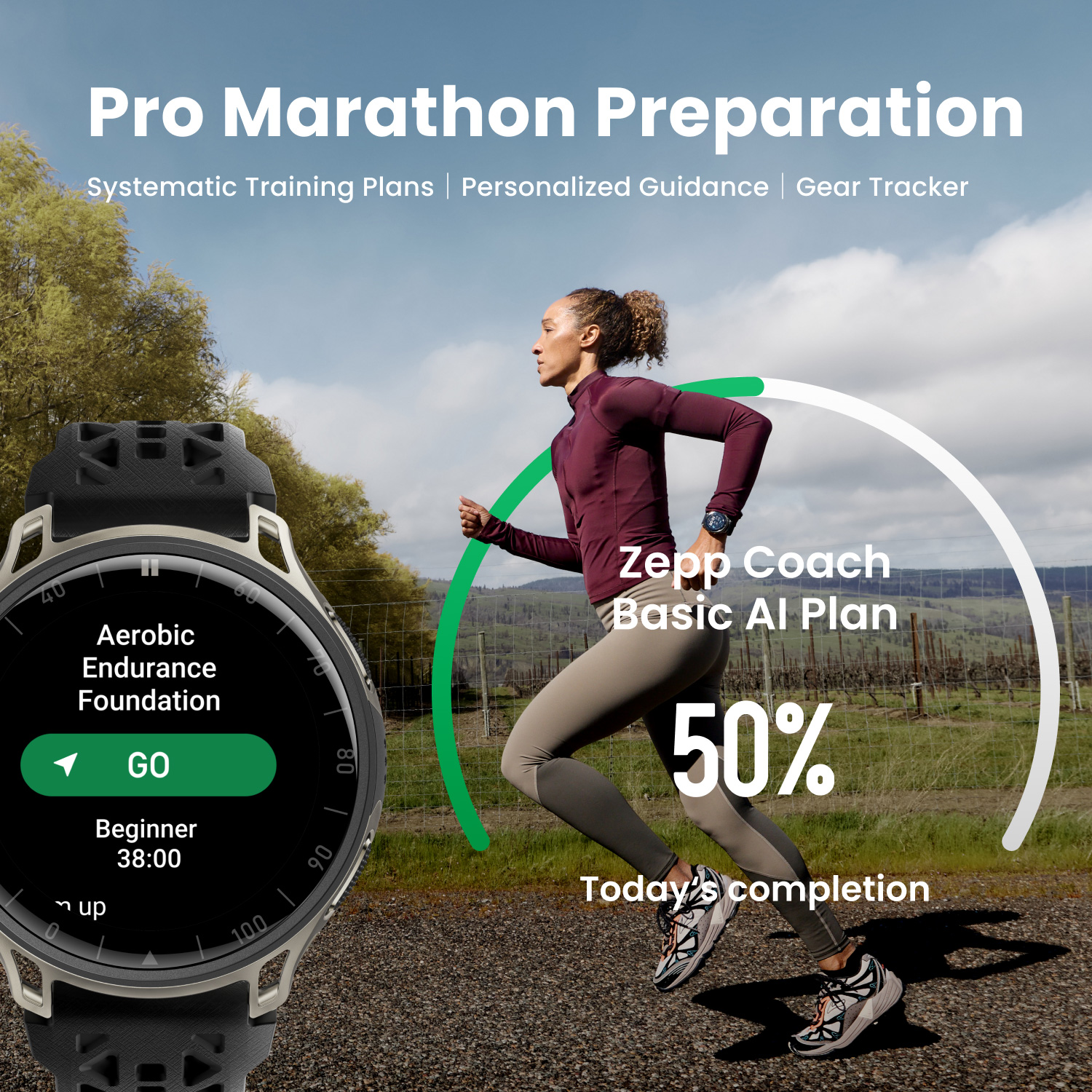 Смарт-часы AMAZFIT Cheetah 2 Pro Titanium (W2564GL1N)