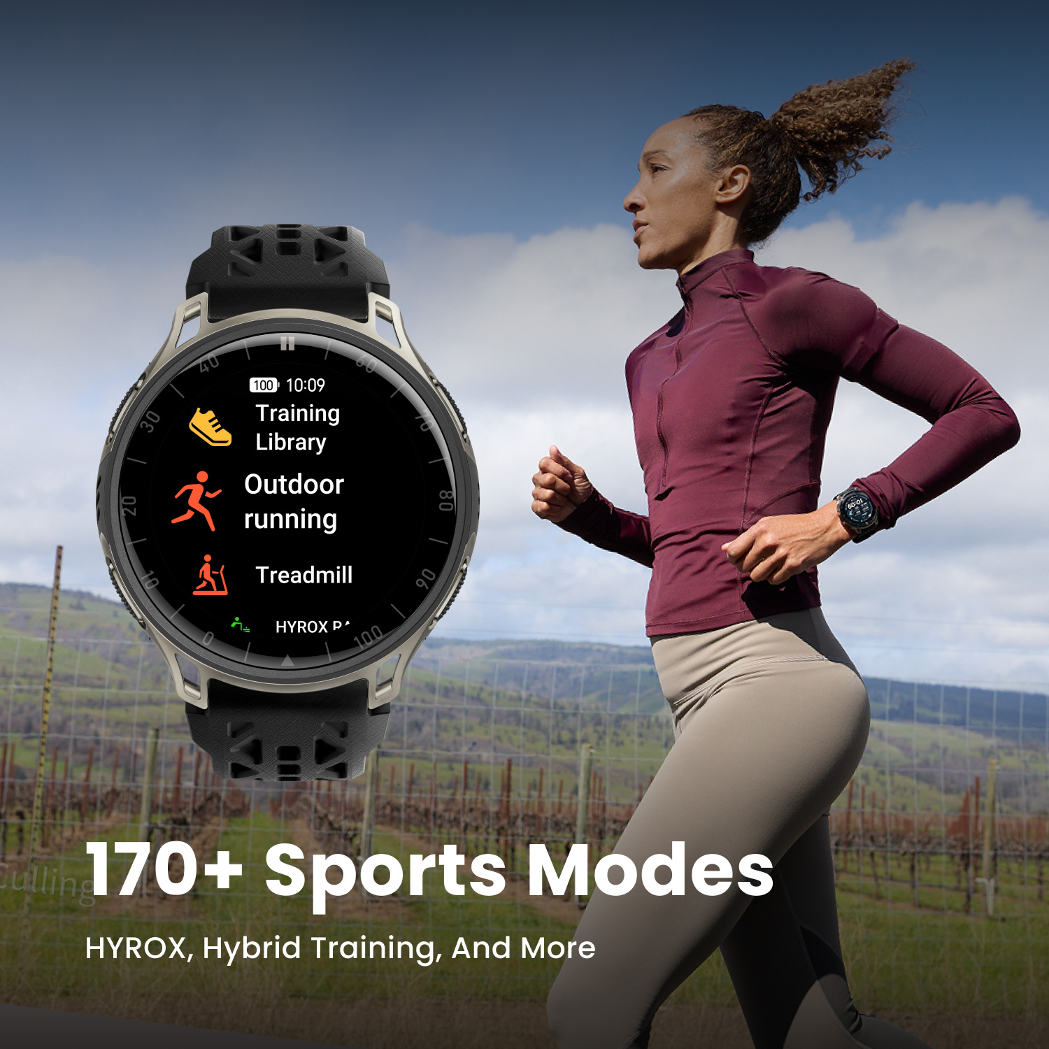 Смарт-часы AMAZFIT Cheetah 2 Pro Titanium (W2564GL1N)
