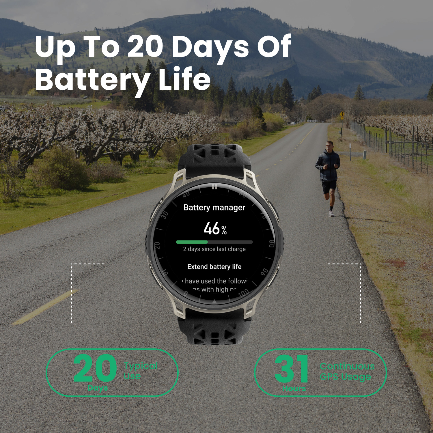 Смарт-часы AMAZFIT Cheetah 2 Pro Titanium (W2564GL1N)