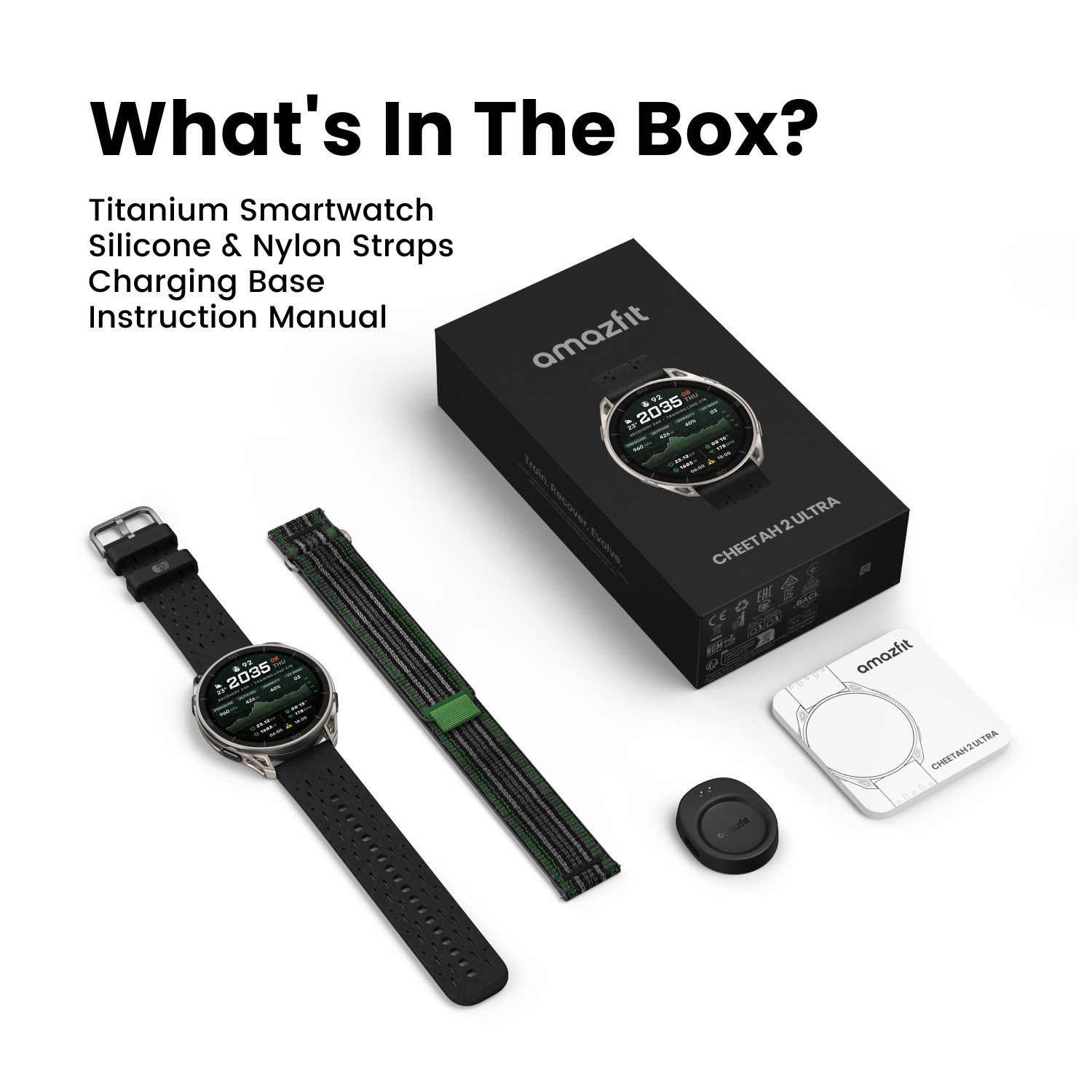 Смарт-часы AMAZFIT Cheetah 2 Ultra Titanium (W2441GL1N)