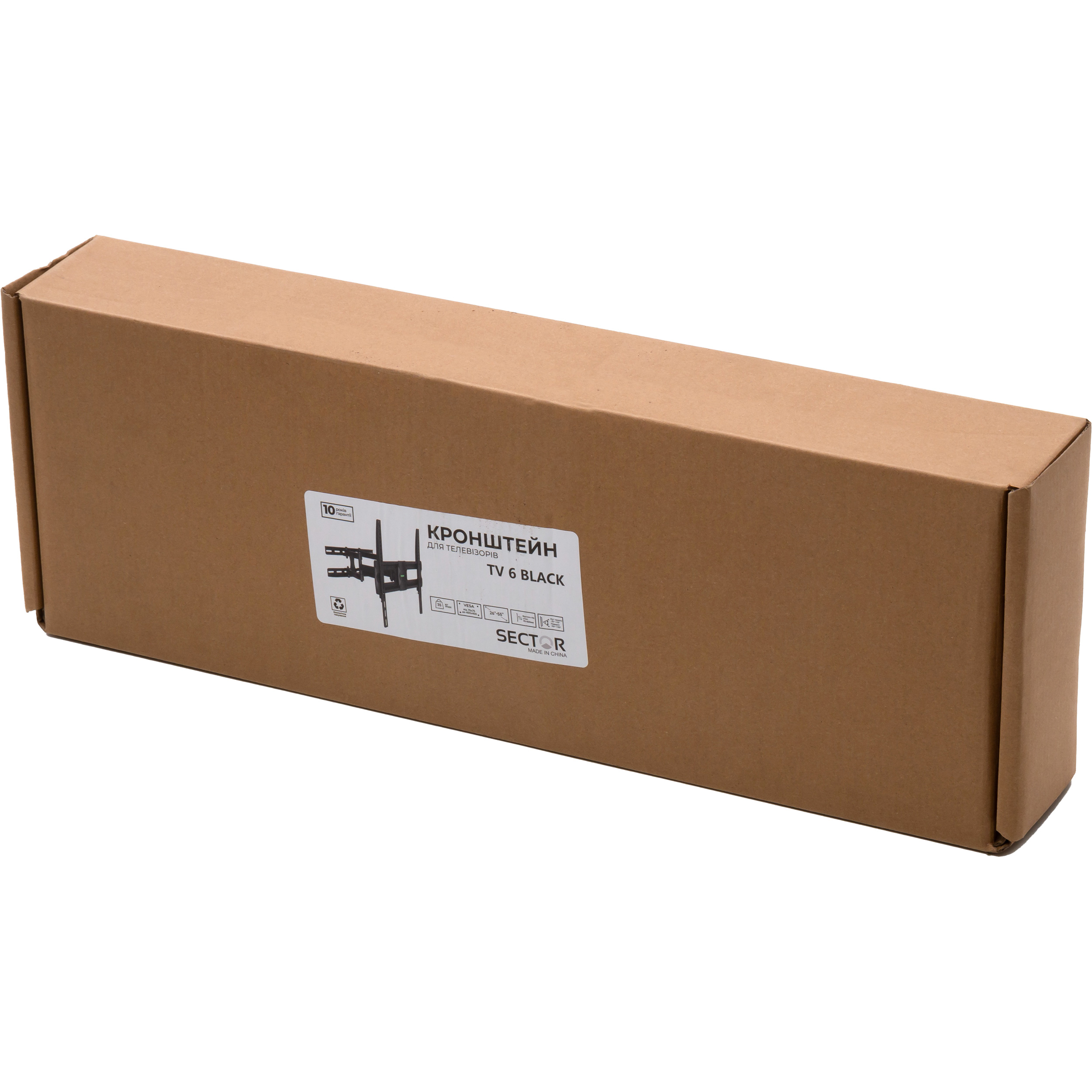 Крепление настенное для ТВ SECTOR TV6 26"-55" Black