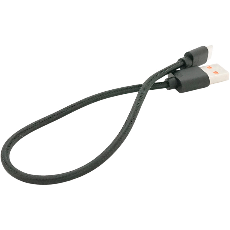 Кабель VOLTRONIC USB AM/CM 10A 240W 0.3м (USB-TC240W-10A-B-0.3M)