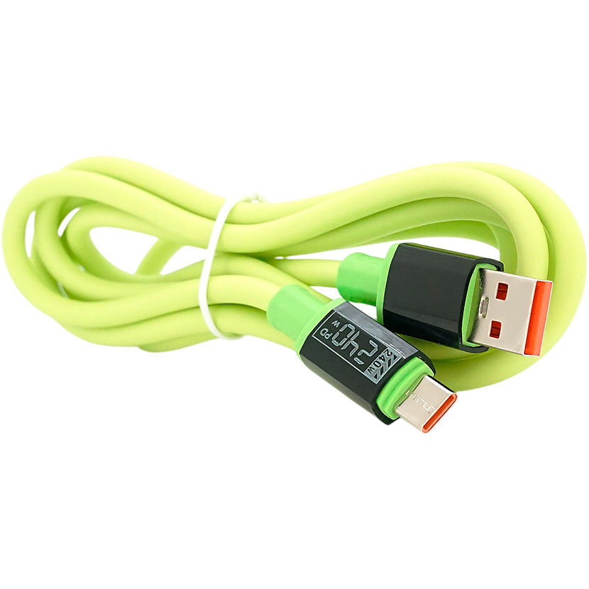 Кабель VOLTRONIC USB 2.0 AM/Type-C 1.5м (YT-USB-TC240-G-1.5M)