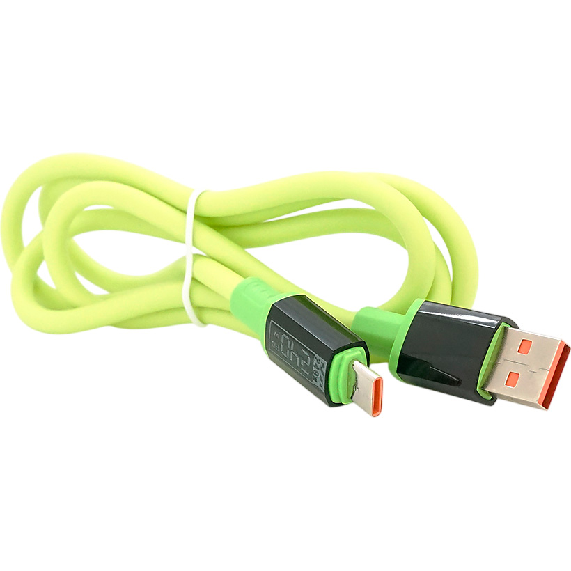 Кабель VOLTRONIC USB 2.0 AM/Type-C 1м (YT-USB-TC240-G-1M)