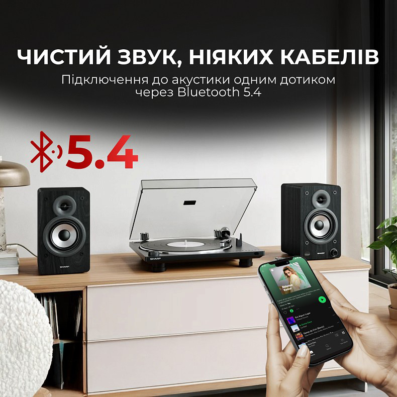 Проигрыватель виниловых пластинок SHARP RP-TT100