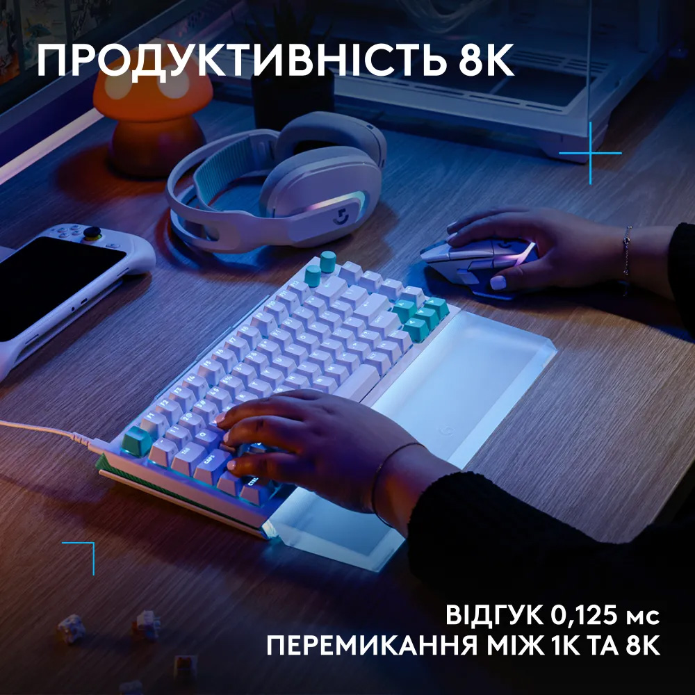 Клавиатура LOGITECH G512 X 75 White (920-013955)