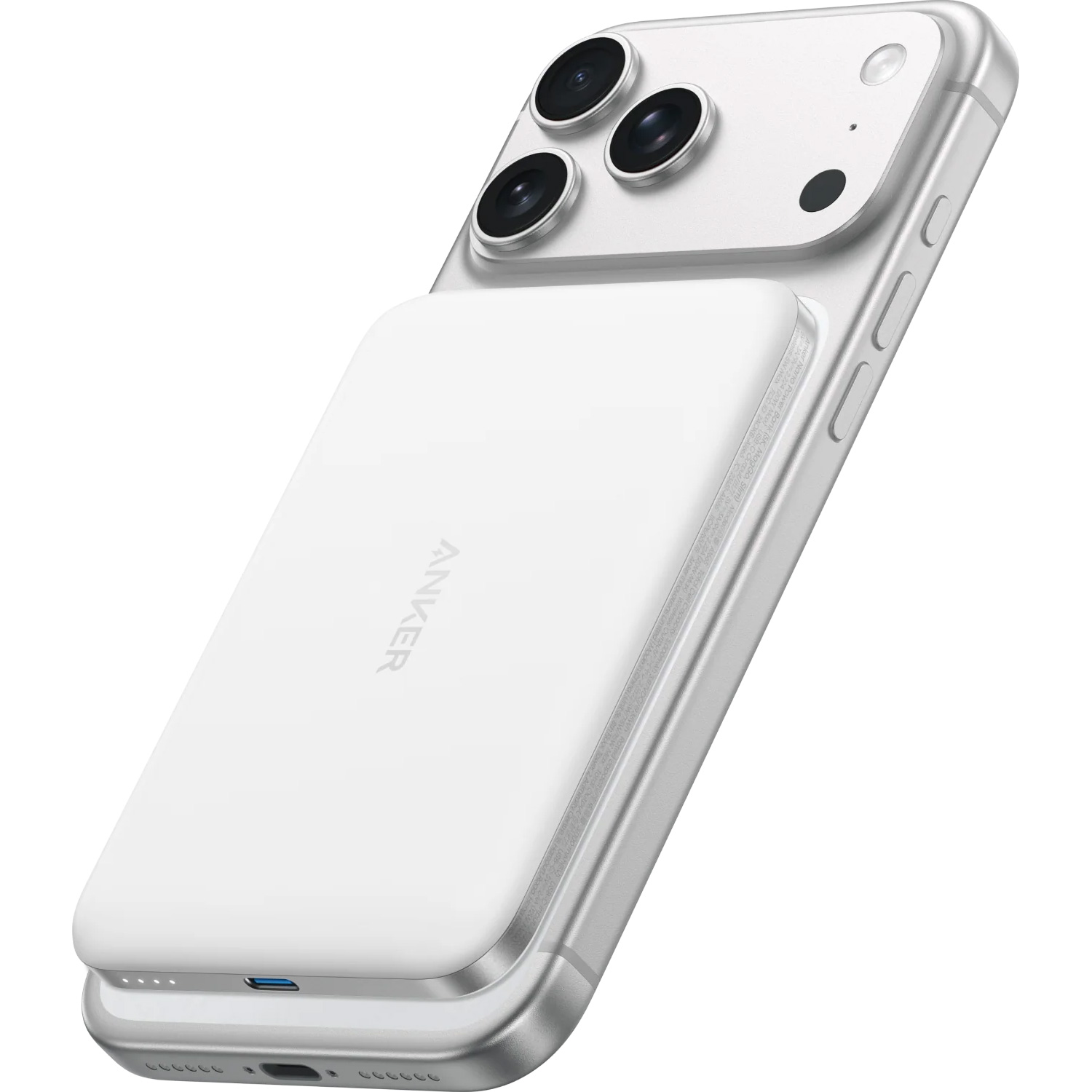 Повербанк MagSafe ANKER MagGo 15W 5000mAh White (A1665H21)