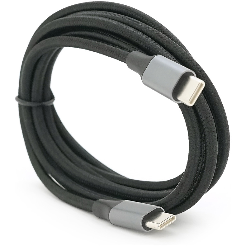 Кабель VOLTRONIC USB CM/CM 60W 2м (YT-TC-TC60-B-2.0M)