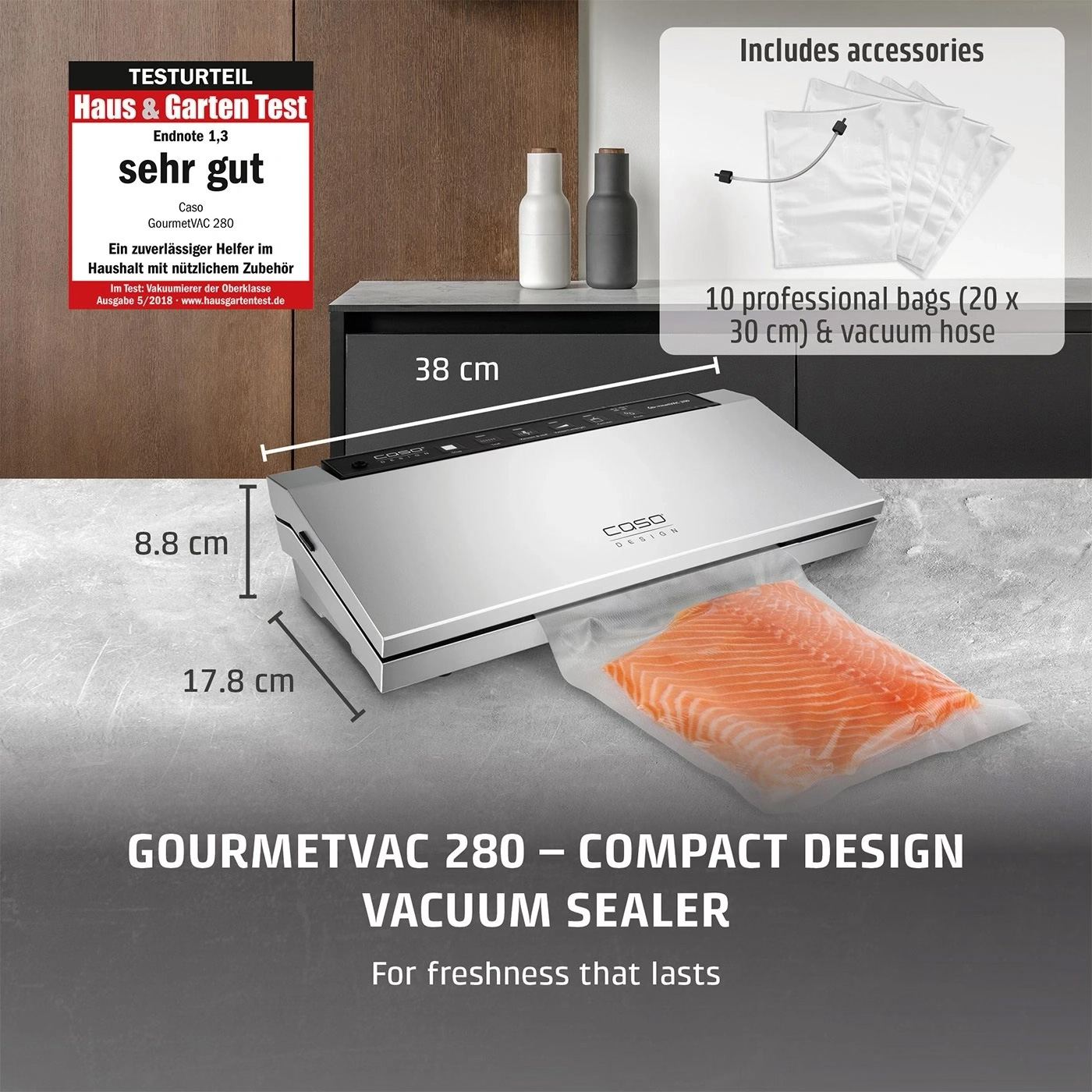 Вакууматор CASO GourmetVAC 280