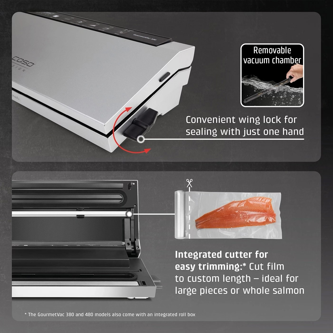 Вакууматор CASO GourmetVAC 280