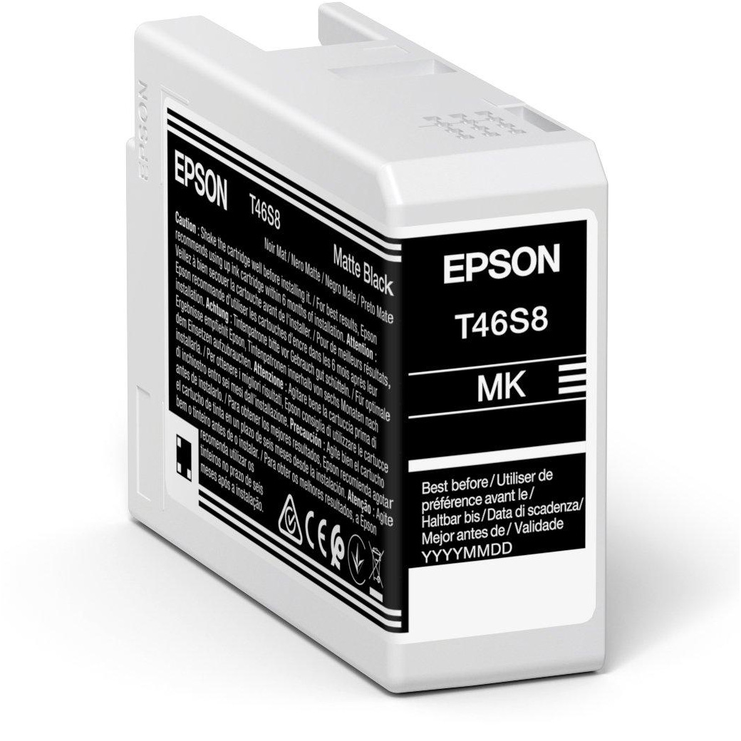 Картридж EPSON T46S8 UltraChrome Pro 10 Matte Black (C13T46S80N)