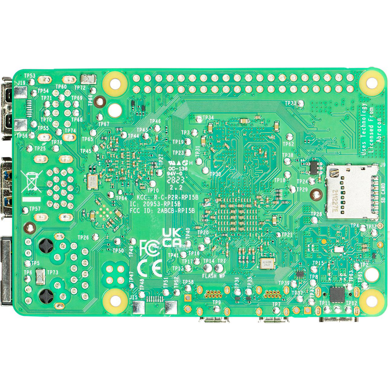 Микро-ПК RASPBERRY PI 5 2GB Bulk (SC1642)