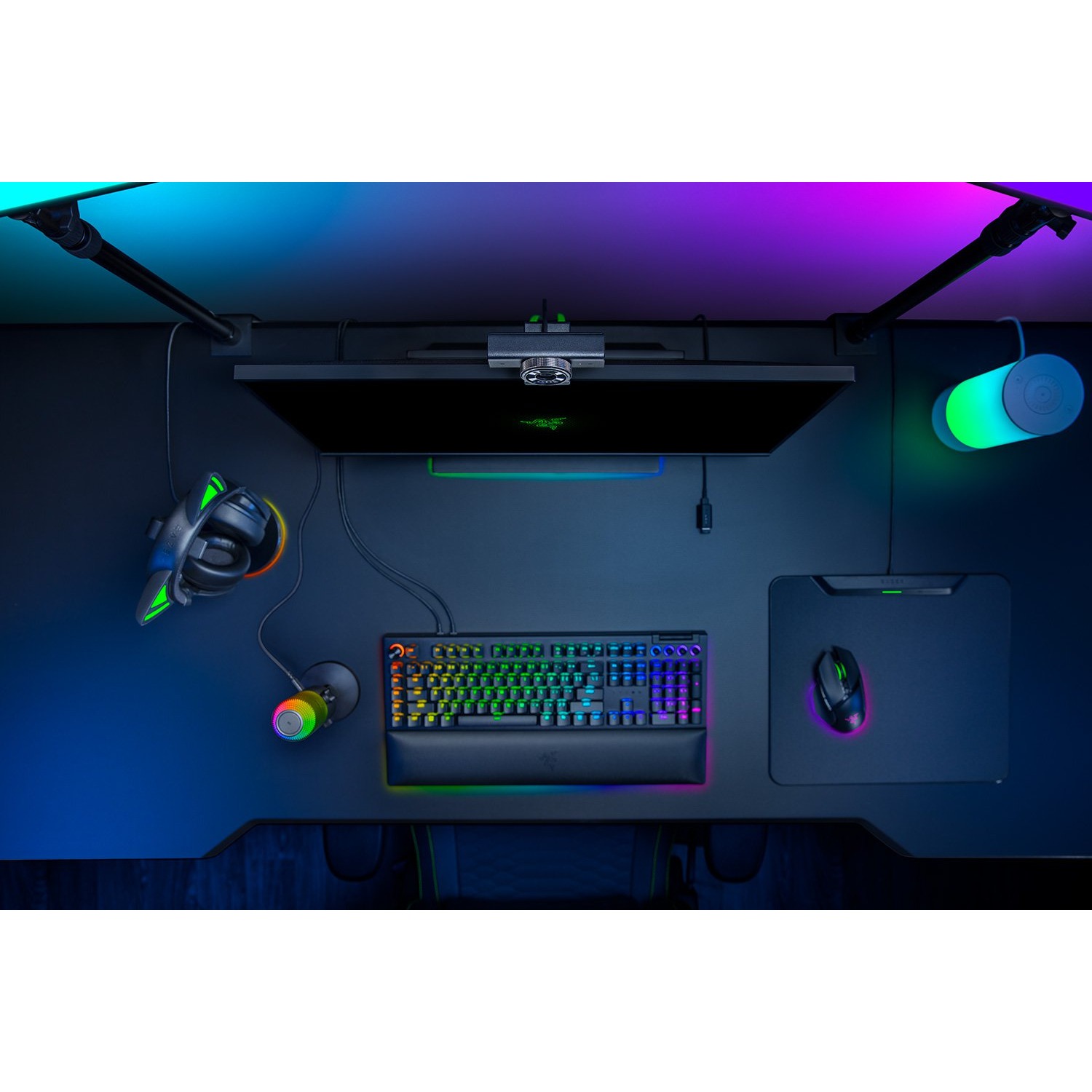 Веб-камера RAZER Kiyo V2 X Black (RZ19-05380100-R3M1)