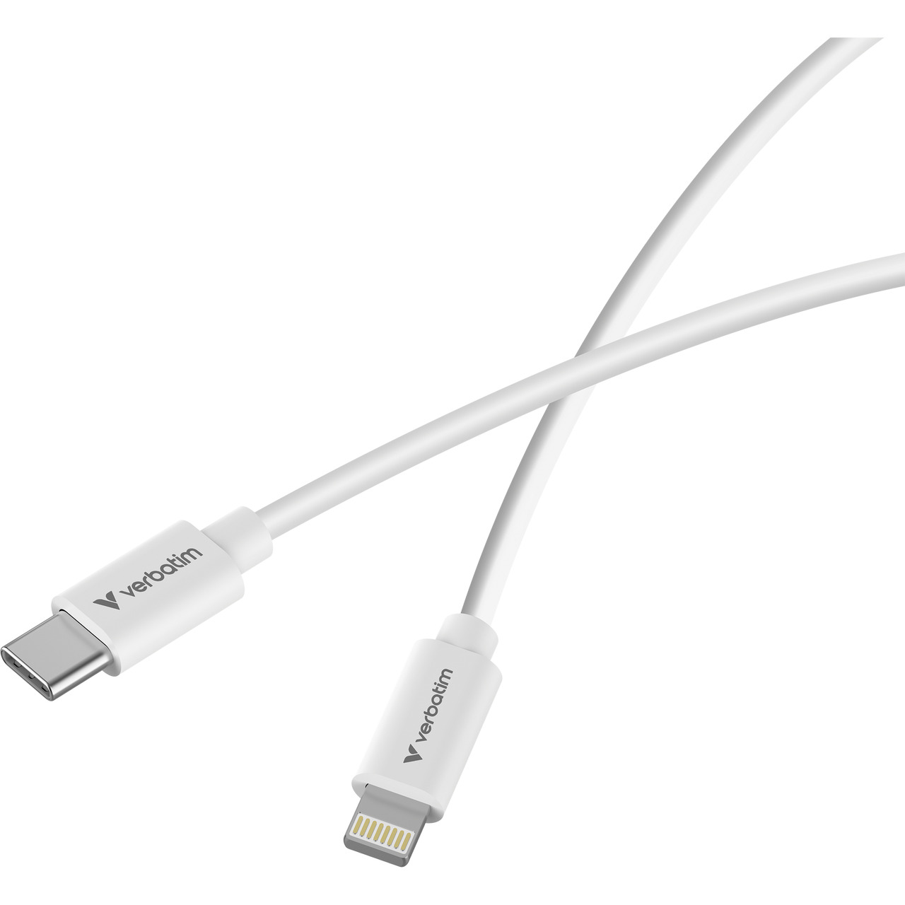 Комплект з 2 кабелів VERBATIM USB-C–Lightning Essentials 1м (32392)