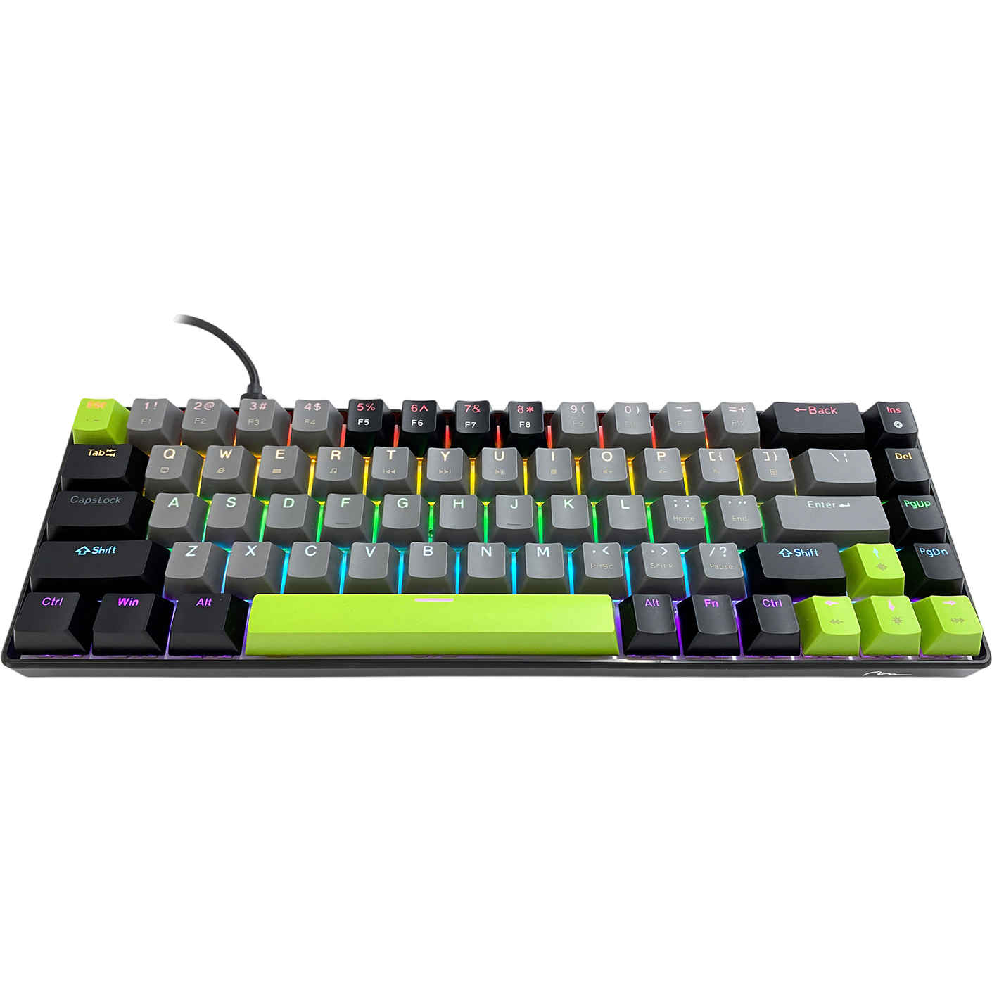 Клавиатура MEDIA-TECH Red Core MX60 Black (MT1260)
