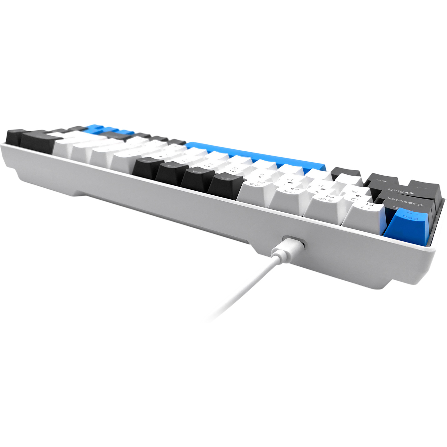 Клавиатура MEDIA-TECH Red Core MX60 White (MT1259)