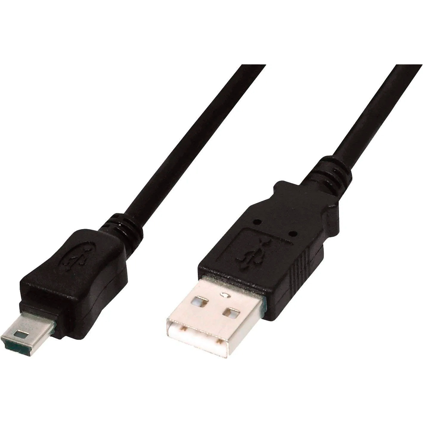 Кабель DIGITUS USB2.0 AM/Mini-BM 1м (AK-300108-010-S)