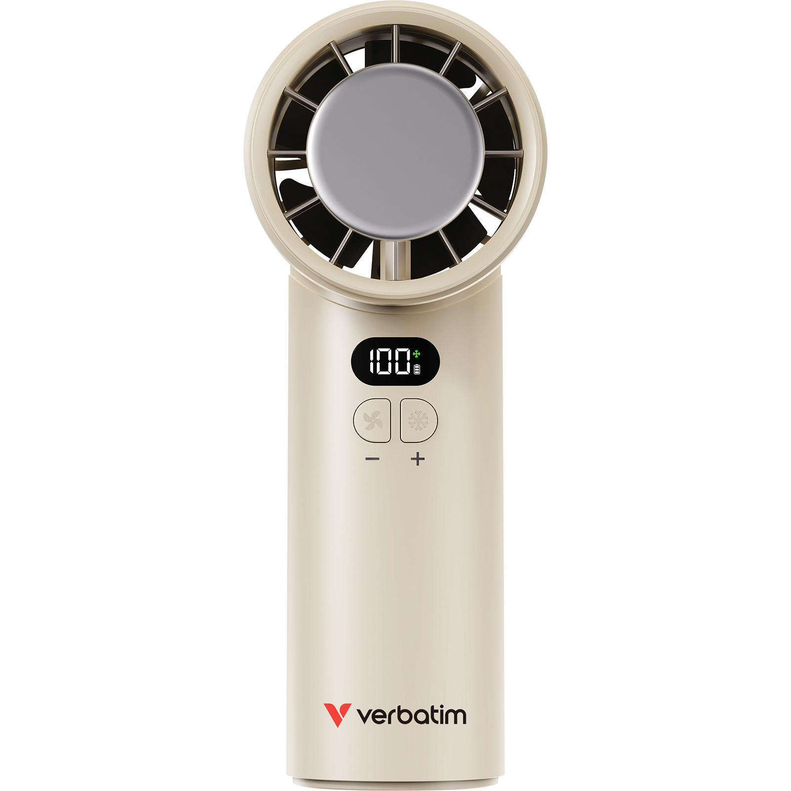 Портативный ручной вентилятор VERBATIM Cool 'n' Go Ice Touch White/Silver (32343)