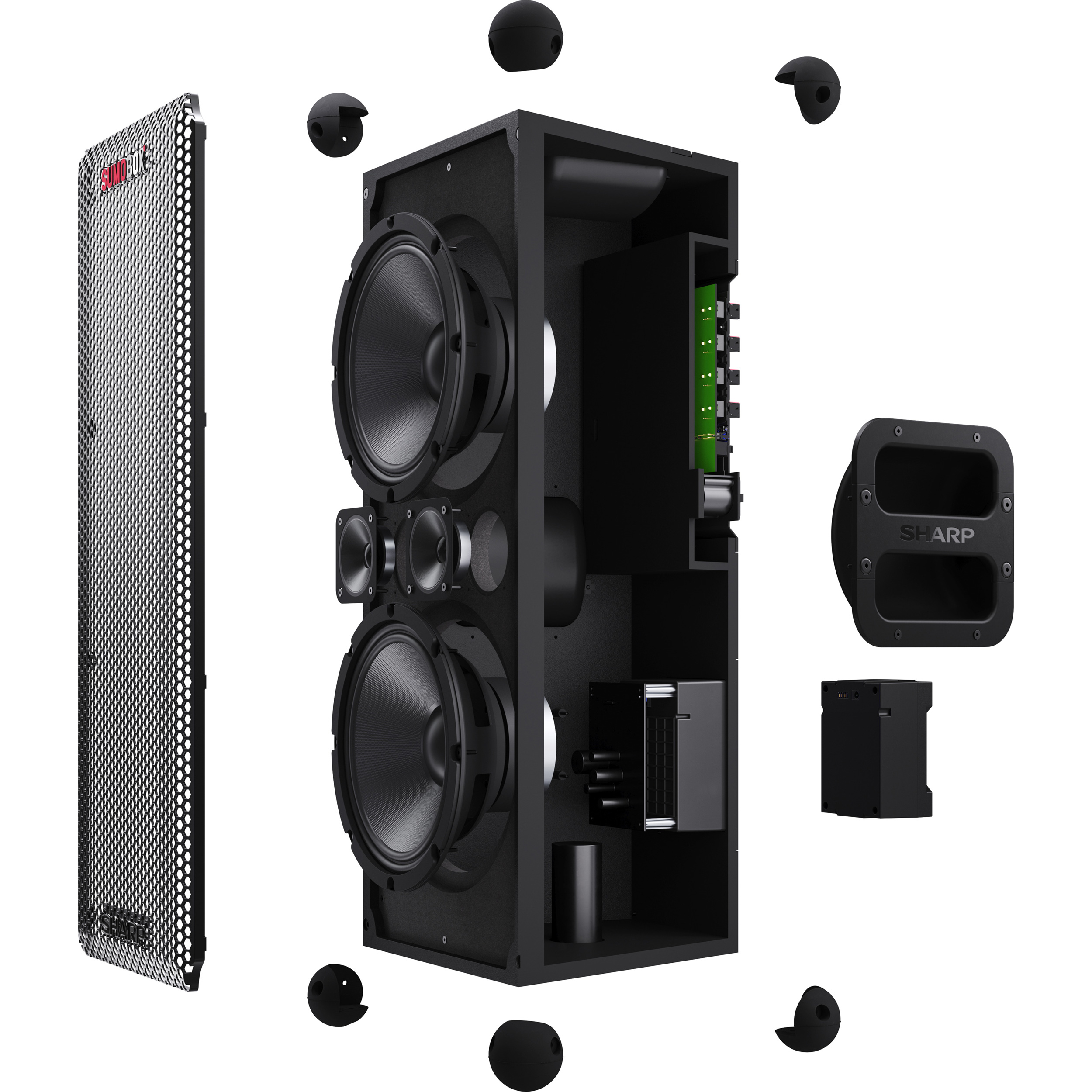 Акустична система SHARP SumoBox