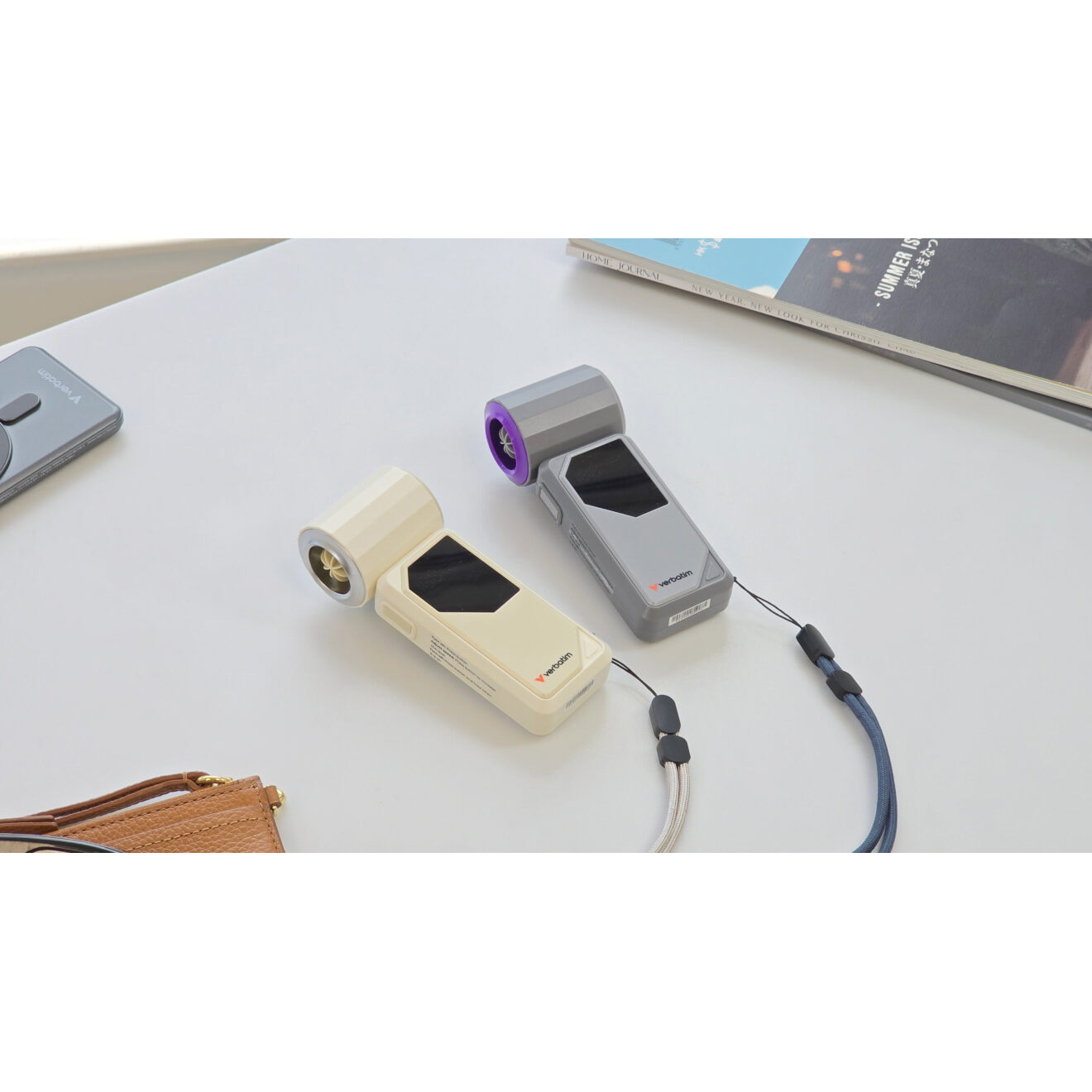 Портативный ручной вентилятор VERBATIM Cool 'n' Go AirJet White/Silver (32341)