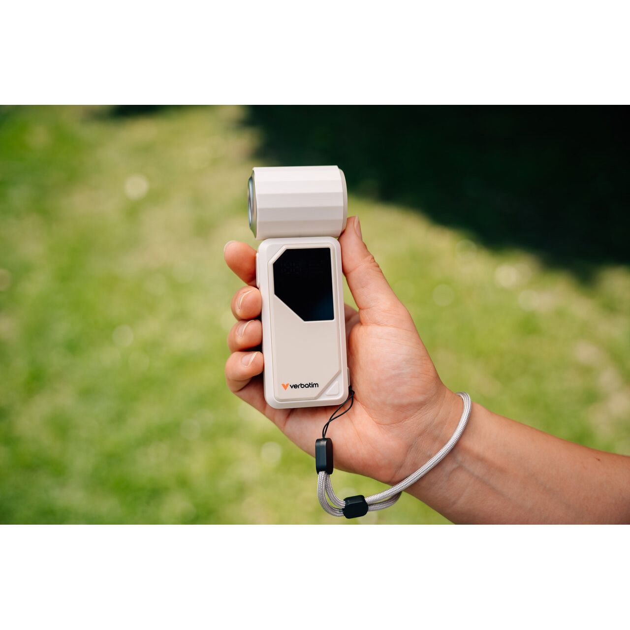Портативный ручной вентилятор VERBATIM Cool 'n' Go AirJet White/Silver (32341)