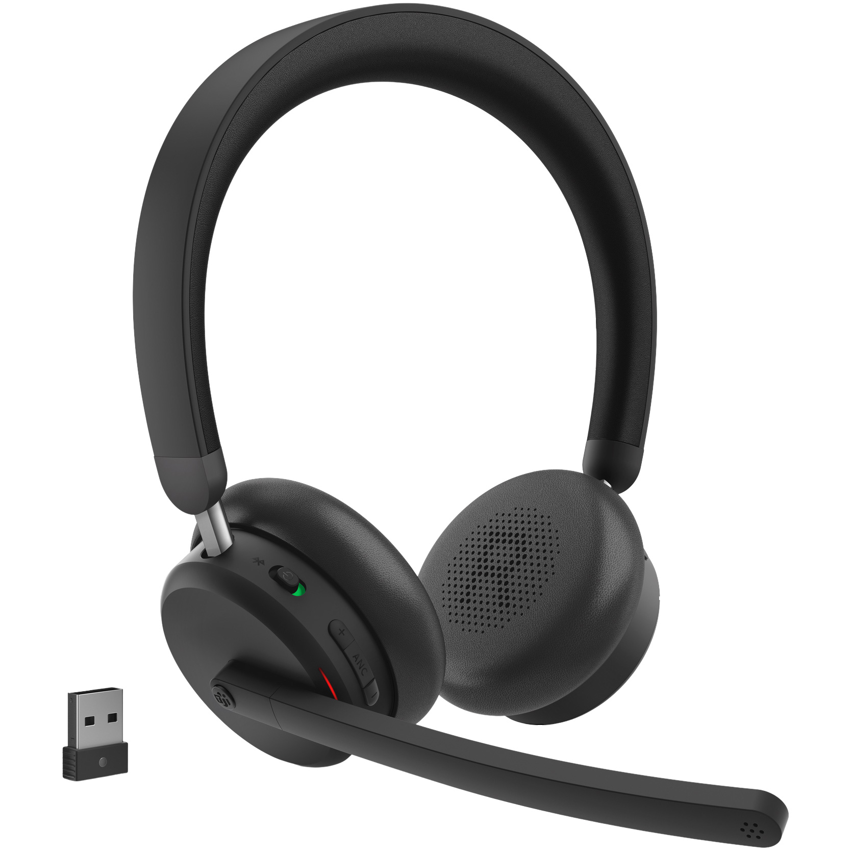 Гарнітура бездротова LENOVO Dual-Mode Wireless ANC Headset 6550 USB-A, Teams (4XD1S19777)