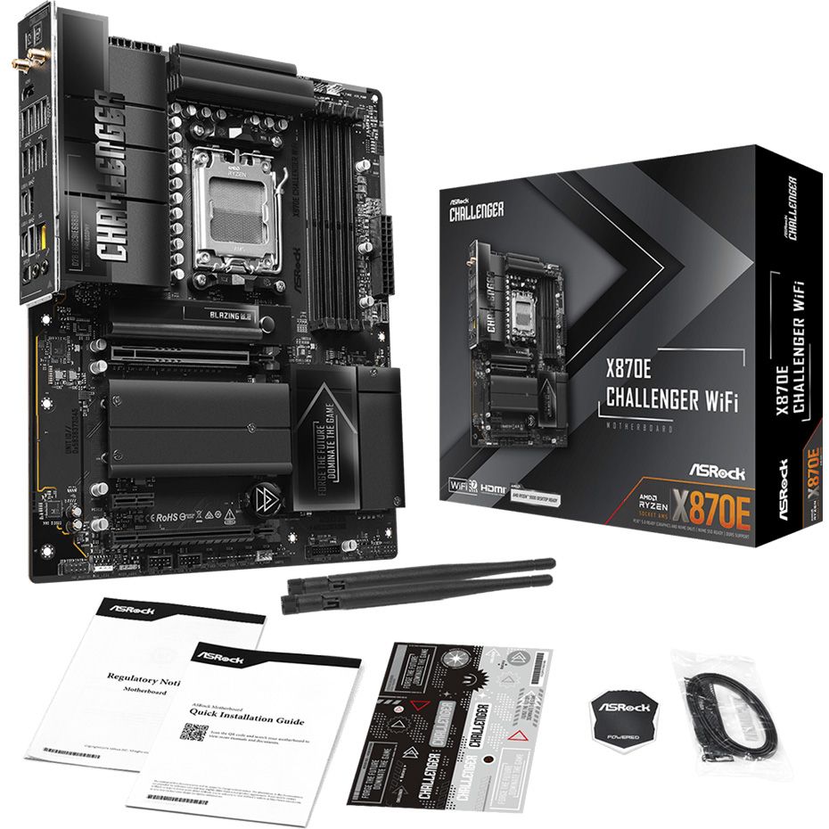 Материнская плата ASROCK X870E Challenger WiFi